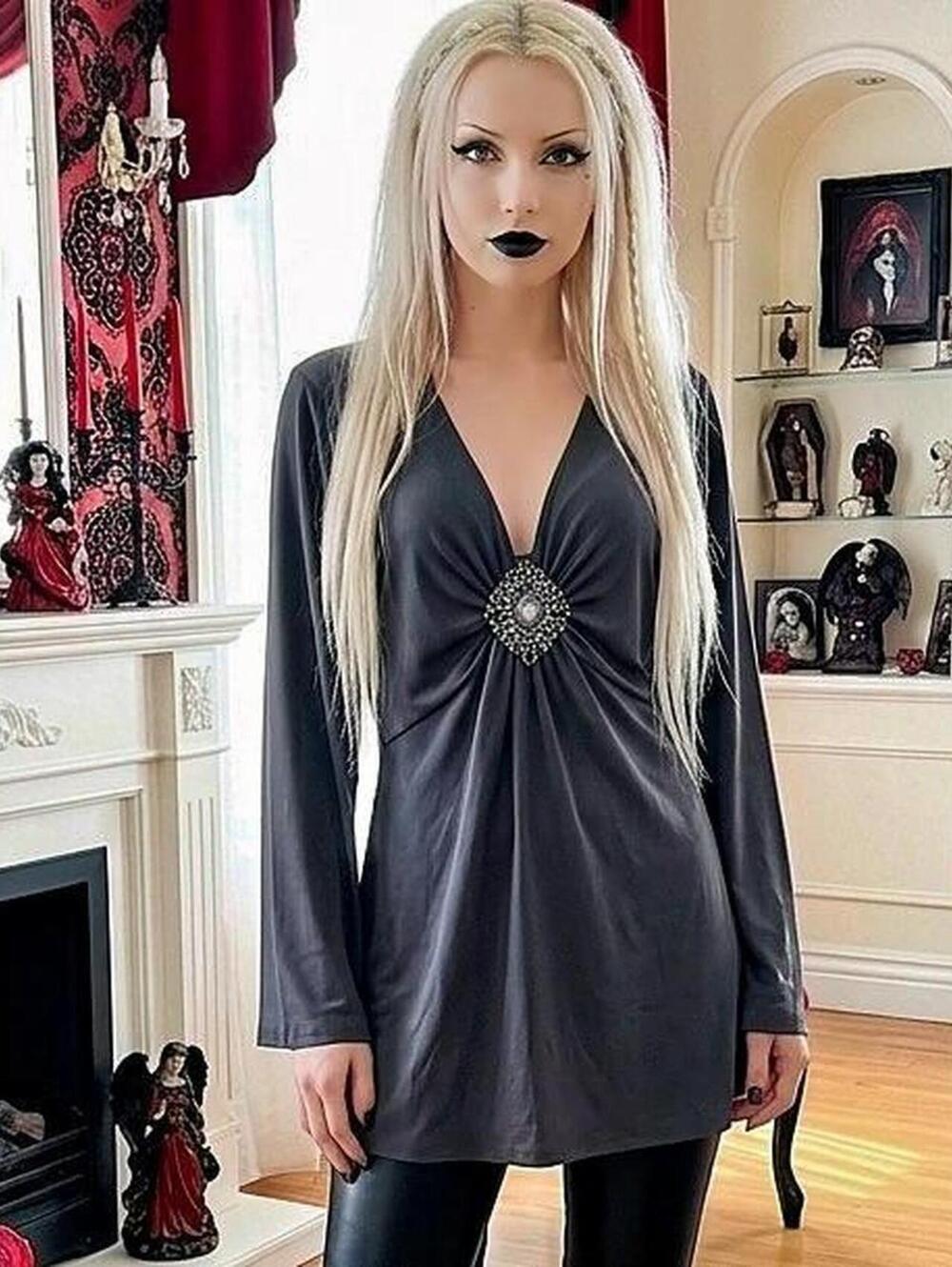 Apt. 9 Women's Black Shirt